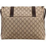 Gucci Monogram GG Supreme Canvas Messenger Crossbody Bag