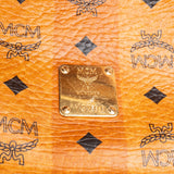 MCM Monogram Visetos Striped Hobo Handbag