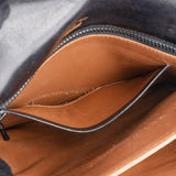 Gucci Black Leather Vintage Handbag