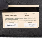 Prada Saffiano Leather Triangle Document Case Bag