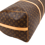 Louis Vuitton Monogram Canvas Keepall 60 Bandoulière Travel Bag