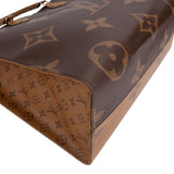 Louis Vuitton Monogram Giant Reverse OnTheGo GM Handbag