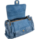 Chanel Quilted Calfskin Maxi Easy Single Flap Shoulder Bag