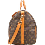 Louis Vuitton Monogram Canvas Keepall 50 Bandoulière Travel Bag