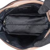 Fendi By The Way Mini Crystal Applique Calfskin Leather Crossbody Bag