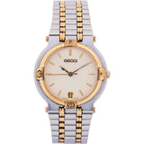 Gucci Two Tone 9000M Woman Watch