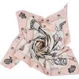 Hermès Les Clés Silk 90 Scarf Tuch