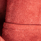 Céline Red Grained Calfskin Nano Belt Handbag