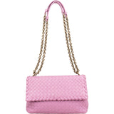 Bottega Veneta Intrecciato Leather Chain Cassette Crossbody Bag