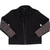 [🔄️B12 / F50] Prada Black Nylon Linea Rossa Fleece Jacket - vintageandkickz
