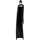 Dunhill Black Leather Briefcase Handbag