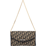 Christian Dior Trotter Monogram Jaquard Vintage Single Flap Shoulder Bag