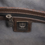 MCM Monogram Visetos Leo Patchwork Boston Handbag