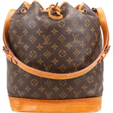 Louis Vuitton Monogram Canvas Sac Noé Grande Shoulder Bag