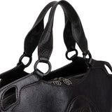 Cartier Black Grained Leather Marcello de Cartier Handbag