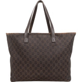 Gucci Monogram GG Cotton Tote Shoulder Bag