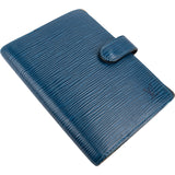 Louis Vuitton Blue Epi Leather Agenda PM