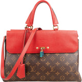 Louis Vuitton Monogram Canvas Cherry Leather Cerise Handbag
