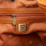 MCM Monogram Visetos Drawstring Shoulder Bag