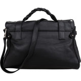 Mulberry Leather Whipstitch Alexa Satchel Handbag