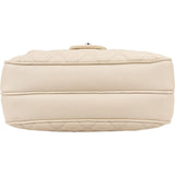 Chanel Quilted Caviar Leather Small Boxy Single Flap Crossbody Bag