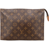 Louis Vuitton Monogram Canvas Poche Toilette 26 Clutch