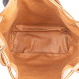 Céline Macadam Monogram Bucket Drawstring Shoulder Bag
