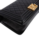 [🔄️B11 / F30] Chanel Quilted Lambskin Medium Boy Crossbody Bag - vintageandkickz