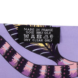 Hermès Savana Dance Silk Twilly Tuch Scarf