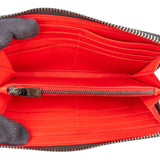 Christian Louboutin Black Leather Panettone Spikes Wallet