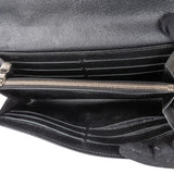 Louis Vuitton Noir Epi Leather Portefeuille Louise Wallet