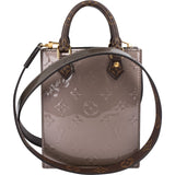 Louis Vuitton Monogram Vernis Petit Sac Plat Handbag