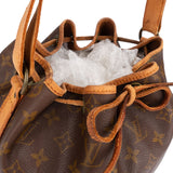 Louis Vuitton Monogram Canvas Sac Noé Petit Shoulder Bag