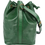 Louis Vuitton Green Epi Leather Sac Noé Petit Shoulder Bag