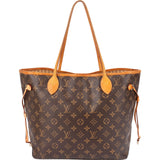 Louis Vuitton Monogram Canvas Neverfull MM Shoulder Bag