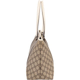 Gucci Monogram GG Supreme Canvas Tote Shoulder Bag