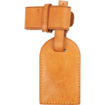 [🔄️B21 / F45] Louis Vuitton Vachetta Leather Luggage Tag - vintageandkickz