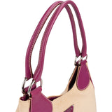 Prada Leather Semitracolla Triangle Shoulder Bag