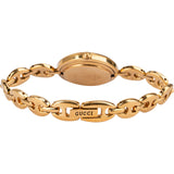 Gucci Gold Tone Change Bezel 11/12.2 Chain Woman Watch