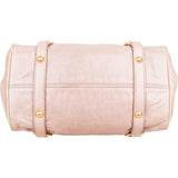 Miu Miu Vitello Lux Leather Bow Small Satchel Handbag
