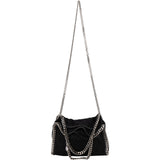 Stella McCartney Shaggy Falabella Fold Over Tote Crossbody Handbag