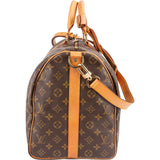 Louis Vuitton Monogram Canvas Keepall 50 Bandoulière Travel Bag