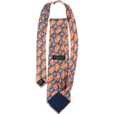 Gucci Horsebit Gingham Check Printed Pattern Silk Tie Krawatte