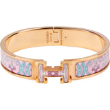 Hermès Grand Apparat Etriers Enamel PGHW Clic H Bracelet