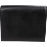 Prada Black Saffiano Bifold Wallet
