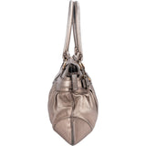Salvatore Ferragamo Metallic Leather Marisa Gancini Handbag