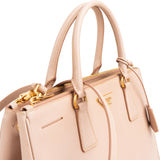 Prada Pink Saffiano Leather Galleria Handbag