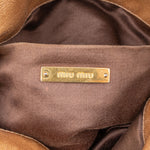Miu Miu Vitello Lux Bow Bag Handbag - vintageandkickz
