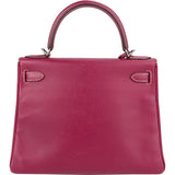 Hermès Pink Epsom Leather Kelly Sellier 28 Handbag