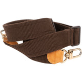 Louis Vuitton Vachetta Leather & Cotton Adjustable Bag Strap